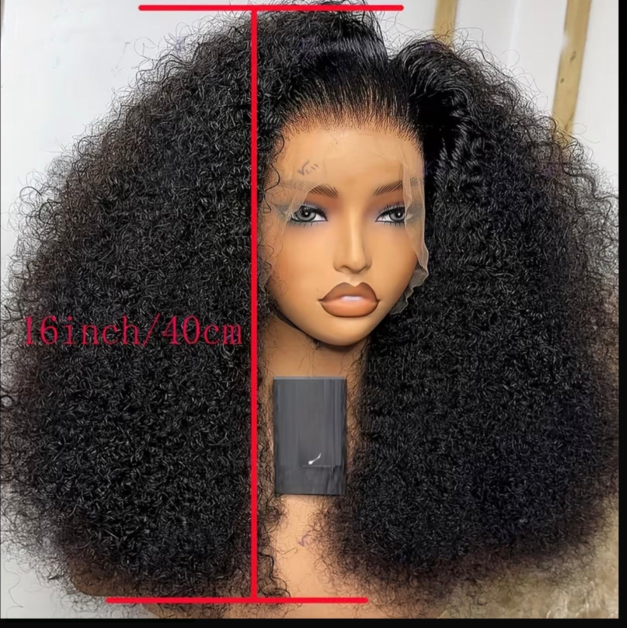 Perruque Hd  16 pouces