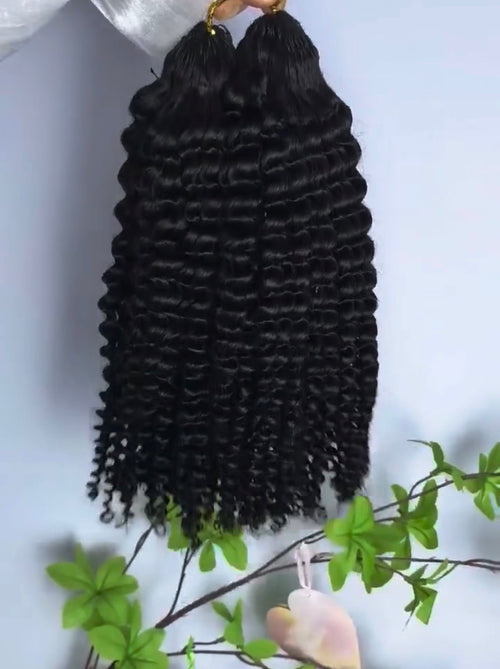 crochet effet plume, 14 pouces