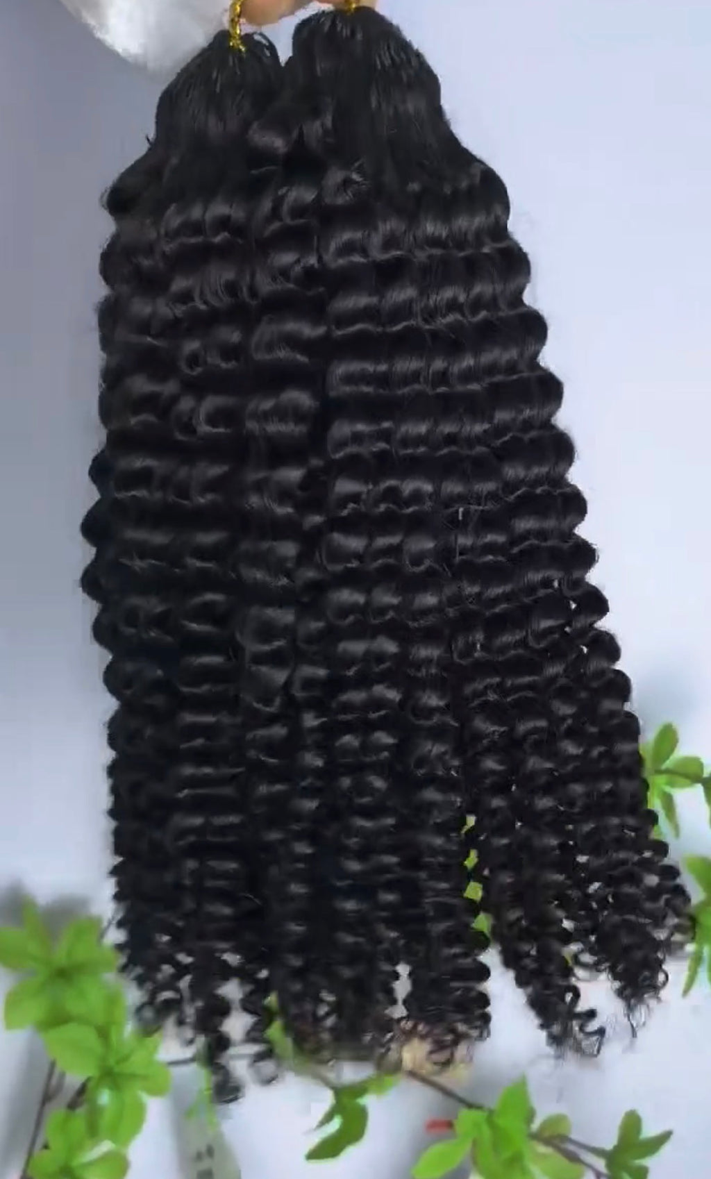 crochet effet plume, 14 pouces