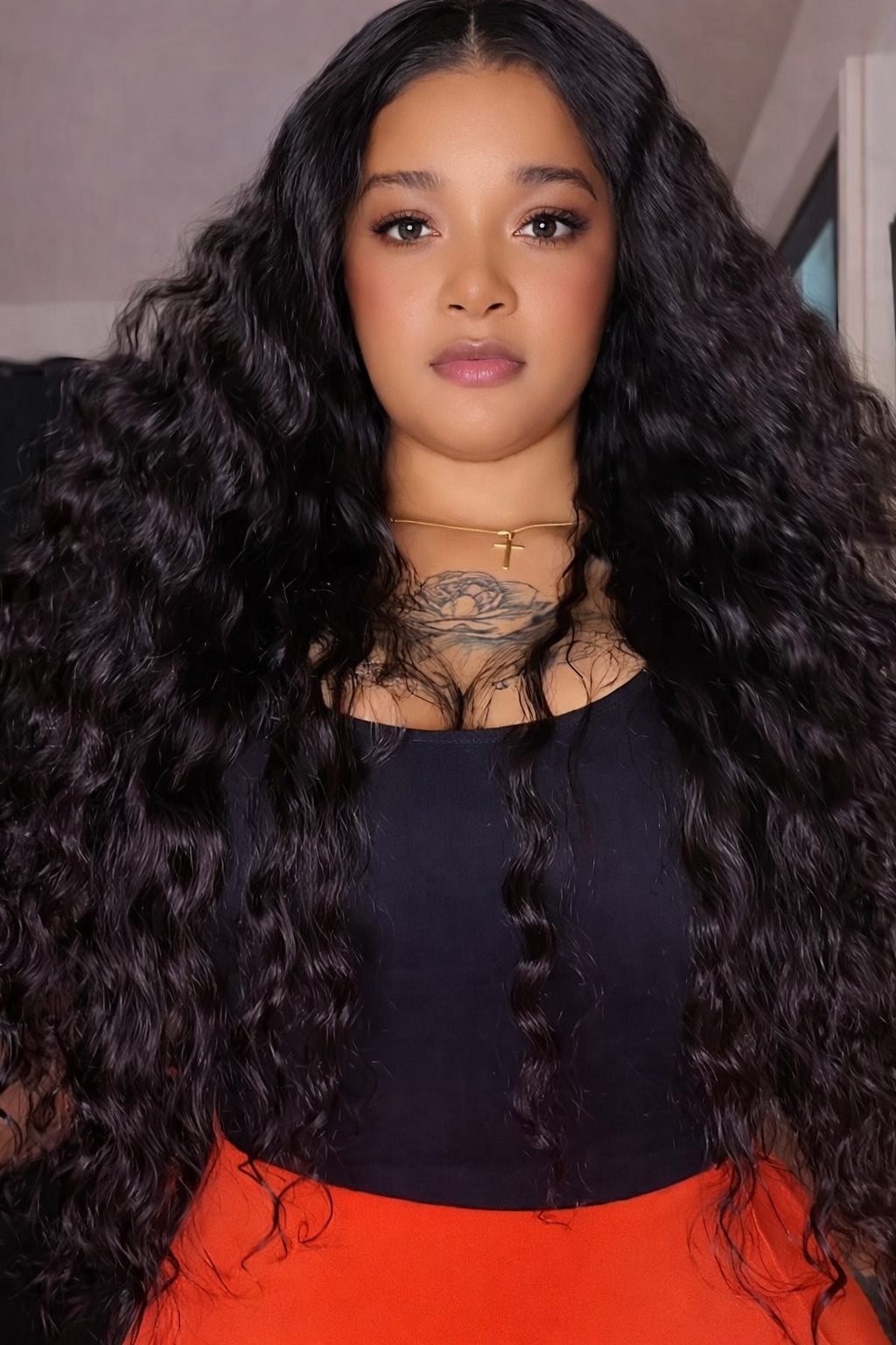 Perruque HD sans colle ￼